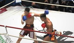 「効いてねぇよ」煽り直後に衝撃敗戦 右ストレート“ズドン”のワンパンKOに「笑ってた直後に…」視聴者驚き