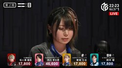 やめたくないんですけどー！美人雀士が苦渋の決断 絶好手牌を崩した瞬間のつらい顔に同情の声／麻雀・Mリーグ