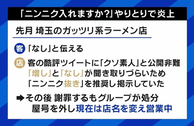 「クソ素人」ラーメン店のツイートに物議…“独自ルール”をやめた店主の見解は？ 飲食店とモラル 3枚目