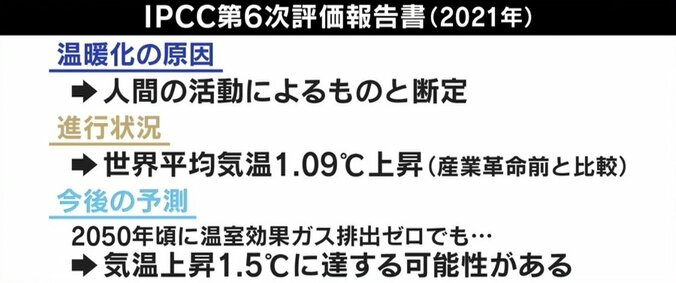 地球温暖化の原因はCO2だけ？ 気候変動をめぐる懐疑論も…IPCCの報告書にひろゆき氏「科学よりも政治的なモチベーションが先にきている」 5枚目