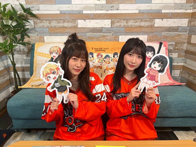 プラオレ声優・汐入あすか＆北守さいか、“りこなお”の頭コツンに大興奮！「ヘルメットなかったらどうなっちゃうんだろう」 1枚目