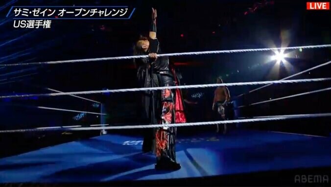 【映像】観客も“大合唱”…中邑の復活入場シーン