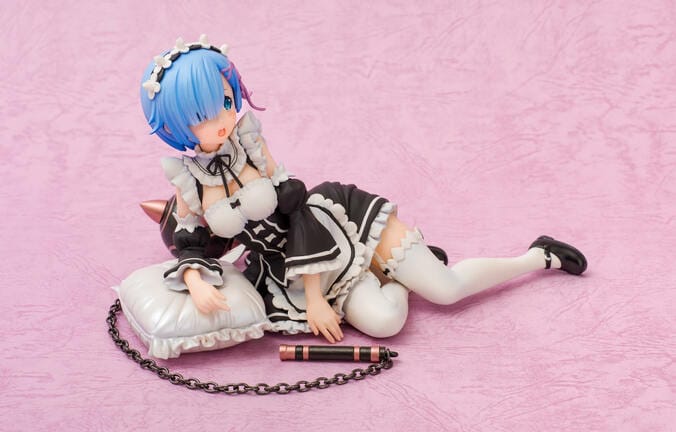 アニメ「リゼロ」メイド衣装のレム1/7フィギュアが再登場！笑顔にできる表情パーツの限定特典も 4枚目