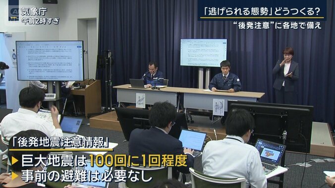 巨大地震が起こるのは100回に1回程度