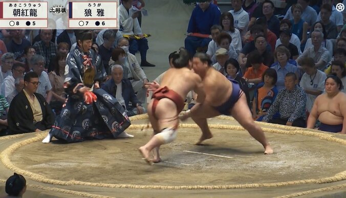 実際の立ち合いの様子