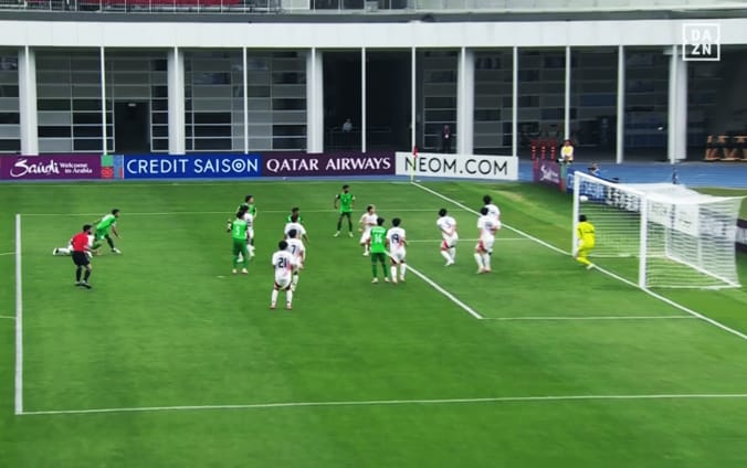 U-20日本代表が唖然…シリア10番の“理不尽ゴラッソ”が衝撃すぎた瞬間「ロケットや」「さすがにノーチャンス」【U20アジアカップ】 2枚目