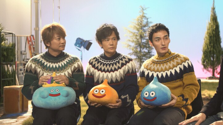 稲垣吾郎・草なぎ剛・香取慎吾が『星のドラゴンクエスト』新プロデューサーに就任　稲垣の衝撃告白に草なぎ＆香取が2019年初絶叫！
