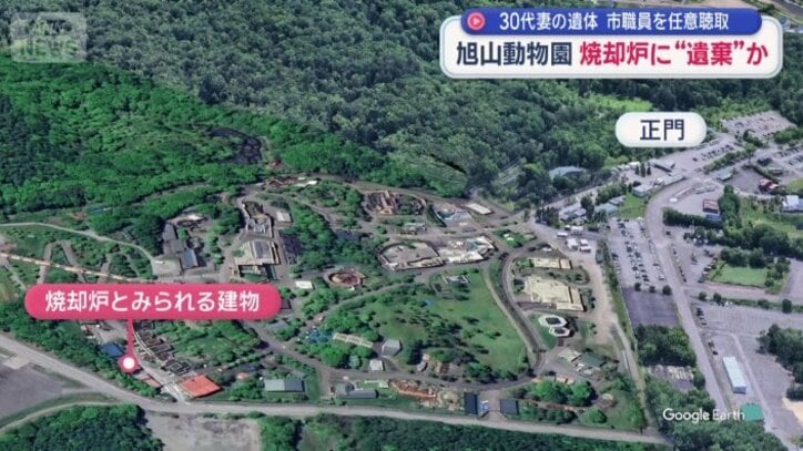 最も奥側に位置