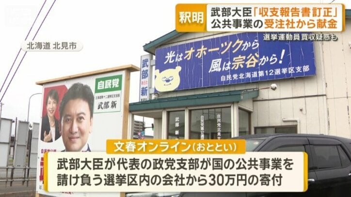 違法献金疑惑