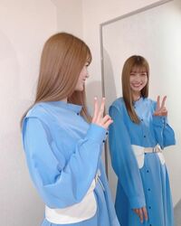 「あー可愛すぎる」「双子かと思った」生見愛瑠、“ナウシカみたい”な鏡越しショットに反響