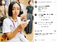 安達祐実、ナース服姿で頬をぷっくり膨らませた“不意打ちショット”披露「うさぎさんみたい」「相変わらず若い」と反響