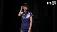 【映像】モデル歩きで颯爽と登場する岡田紗佳