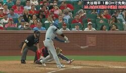 大谷翔平、爆速“弾丸アーチ”は「やっぱりパワー」 辛口解説者も絶賛… 異次元のスイングスピード「合わせただけで一直線」