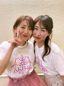 大堀恵、AKB48の20周年記念公演で大島優子と11年ぶりの再会「涙で顔がくしゃくしゃです」