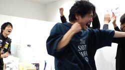 最高の雰囲気は“雷電優勝”萩原聖人が控室で「裏1、裏1」と大興奮のちに歓喜の絶叫／麻雀・Mリーグ