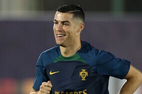 C・ロナウド、盟友ペペの似顔絵で“画伯”誕生！　海外注目「37歳は制御不可能な大爆笑」