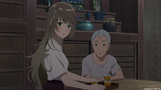 アニメ「白い砂のアクアトープ」台風のなか、水族館に立て籠もったくくる…第11話先行カット＆あらすじ公開 2枚目