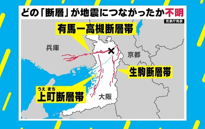 M7.5地震発生確率2～3％は低くない!? 前気象庁長官が指摘する「上町断層帯」の危険性 1枚目