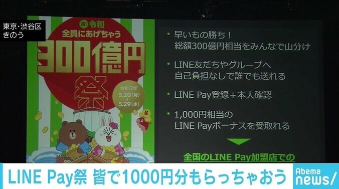 LINE史上最大の「300億円還元祭」　専門家の評価は「思い切ったバラマキ」 1枚目