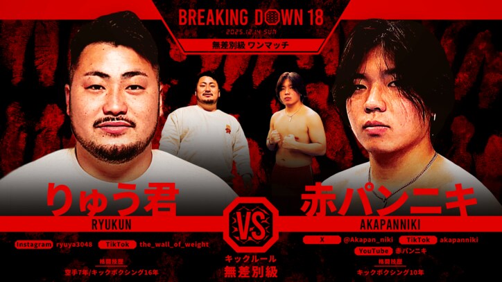 【写真・画像】ブレイキングダウン18（Breaking Down18）試合速報・対戦カード・大会情報　14枚目