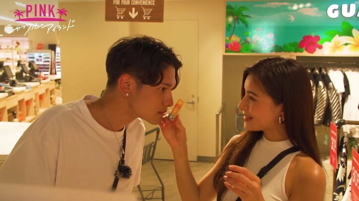 ナイスバディなお姉様系美女と年下イケメンの流れるような手繋ぎに「今どうやった！？」とニューヨーク屋敷ら大興奮『シャッフルアイランド Season2』 