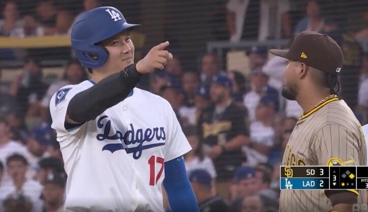 【写真・画像】もうワケわからん！ 大谷翔平、まさかの“悪球打ち”「ありえない」 とんでもないスイング→相手投手が“ドン引き”「投げるところないw」　1枚目