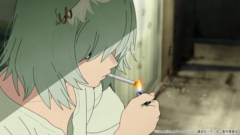 ヤニねこが格好良く見えてヤバい！『ブルーピリオド』作者のアート感漂う『ヤニねこ』イラストが「ワンチャン藝大にいそう」