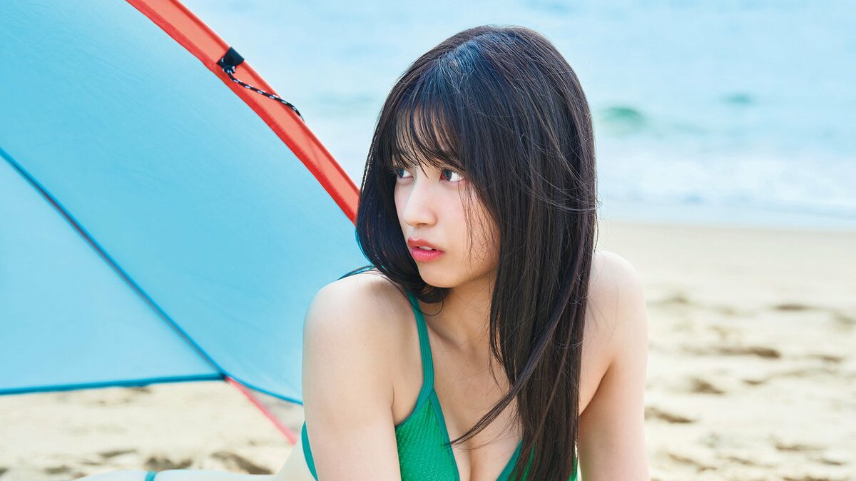 乃木坂46五百城茉央1st写真集から初ビキニショット解禁 美しいボディ