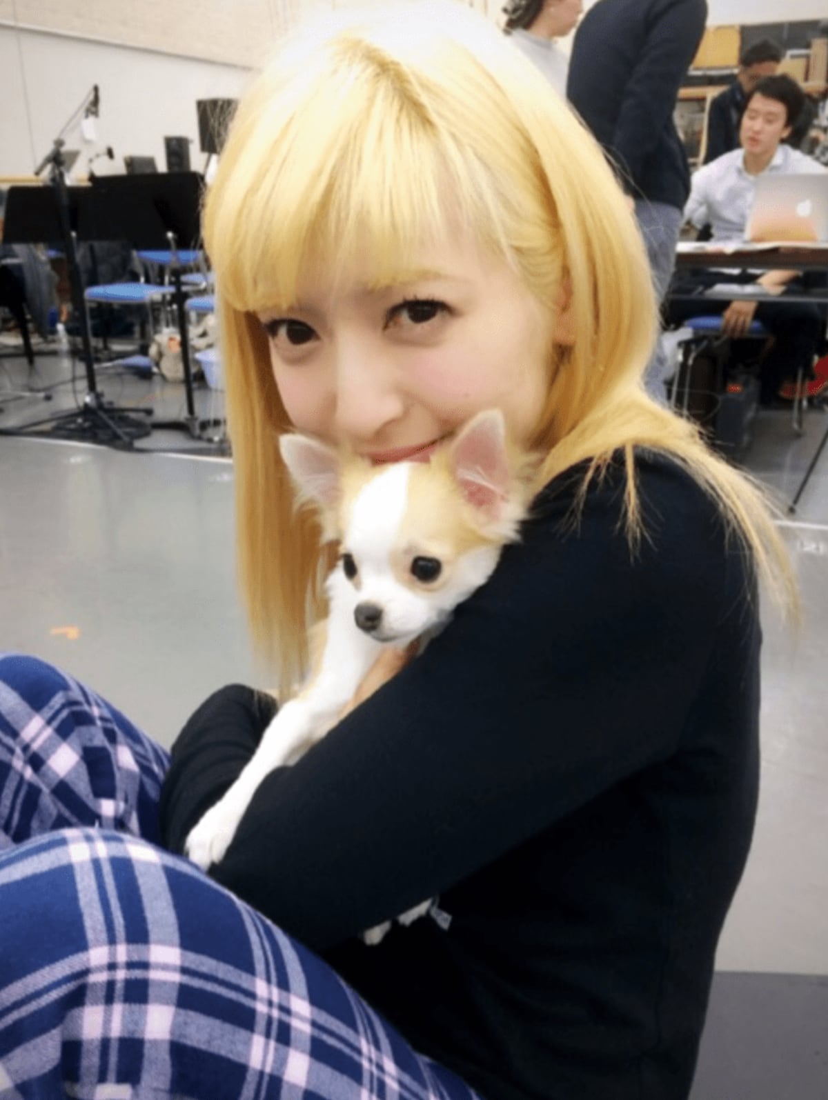 神田 沙也加 犬