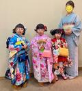 ノンスタ石田、七五三で着物を着用した娘達の姿を披露「素敵」「可愛すぎる」の声