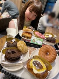 もえのあずき『ミスド食べ放題！！』