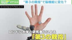 人工的な『第3の親指』を体の一部と認識？ “脳の柔軟さ”がもたらす可能性と人為的な書き換えの懸念