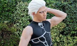 A 95-Kilo Physique Transformed by Cosplay! Showcasing Impressive Muscular Beauty as Archer from 'Fate'