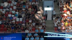 「強いわ、やっぱり！」4回転半の超高速スピンから2人同時にズドン！シンクロ飛込とは思えない演技に日本のレジェンドも脱帽