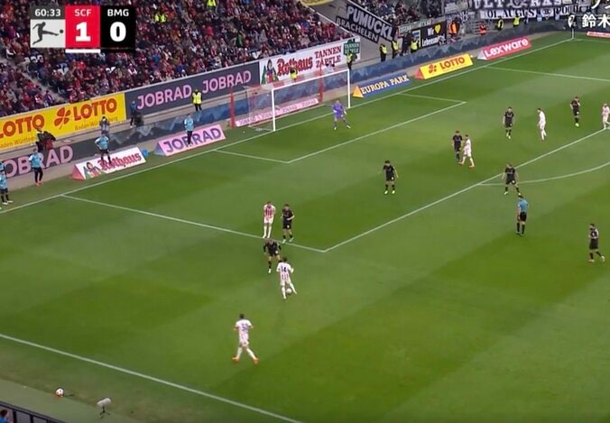 「踊ってるやん！」鈴木唯人、“ダンシングフェイント”炸裂→相手選手を翻弄「キレキレだな」パスをおとりにマーカーを騙した“神テクニック” 2枚目