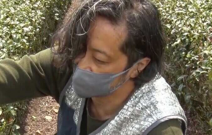 【写真・画像】オダギリジョー似と話題のお茶農家の46歳男性、マスクを外した姿に絶賛の声「取った方が似てる」「かっこいい」　1枚目