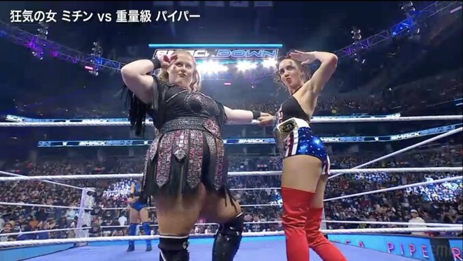 【映像】「鈍い音した」100kg超女子レスラーの猛烈プレス