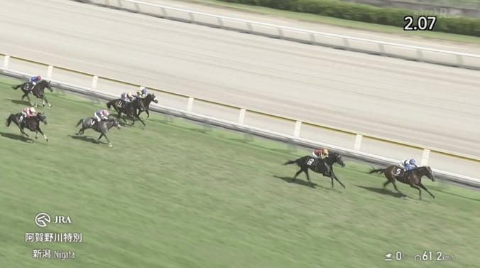 【映像】「やっぱり大物」3歳馬の“爆速パフォーマンス”
