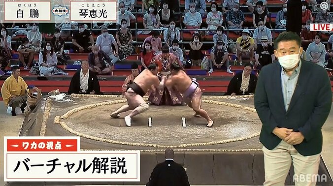 【画像】白鵬、強烈な張り差し 1枚目