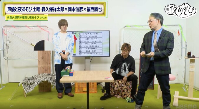 “ドヤ顔”が一番似合う男を目指して森久保祥太郎×岡本信彦×福西勝也が大奮闘　2枚目