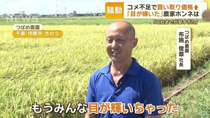 つばめ農園　布施俊章社長