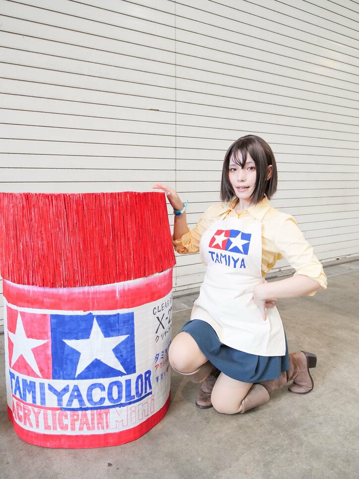 【写真・画像】プラモのモ子ちゃんコスプレ画像　4枚目