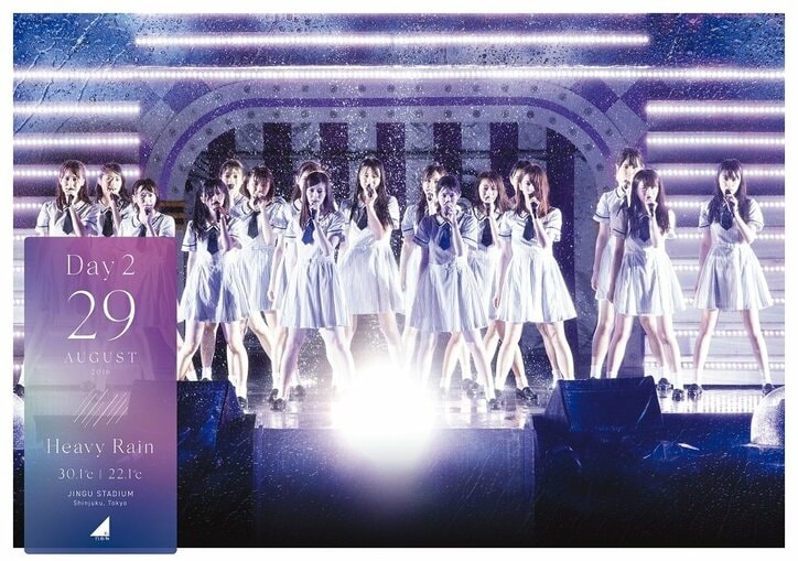 乃木坂46 雨に打たれながらのパフォーマンスがジャケ写に