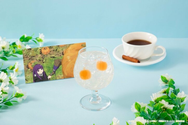 【写真・画像】“お花畑”がコンセプト！「葬送のフリーレンカフェ～Flower Garden～」期間限定オープン　11枚目