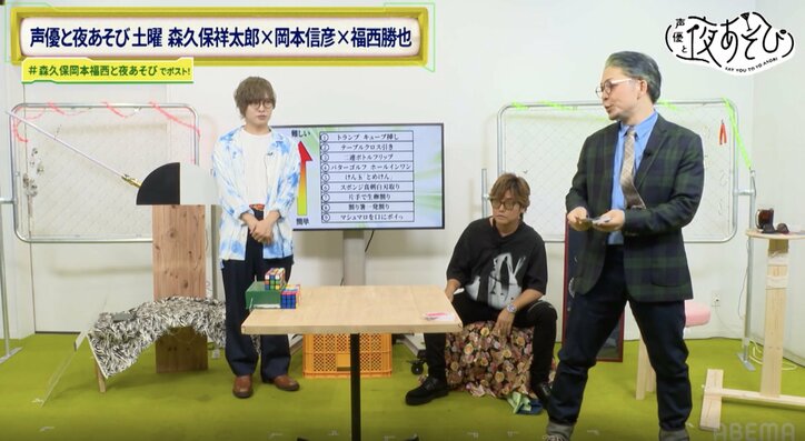 “ドヤ顔”が一番似合う男を目指して森久保祥太郎×岡本信彦×福西勝也が大奮闘　2枚目