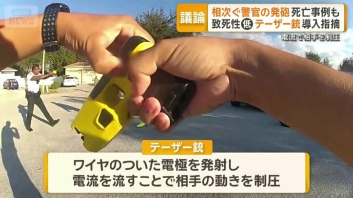 相手の動きを制圧するための装備