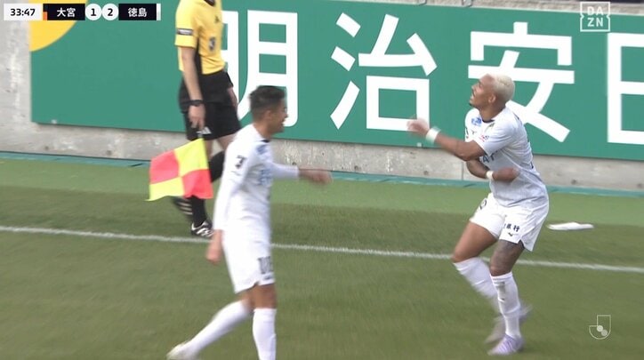 徳島ヴォルティスのFWルーカス・バルセロス