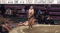 【映像】巨漢力士が“愕然” 規格外力士の豪快な投げ