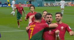 ブルーノ・フェルナンデスのゴールでポルトガルが後半に先制！クリスティアーノ・ロナウドの“髪の毛“ヘッドは幻に