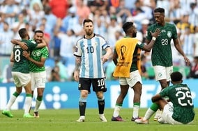 ［W杯マッチ08］団結力で上回ったサウジアラビアが南米王者から大金星！　ハイラインを維持する果敢な姿勢がアルゼンチンを苦しめる